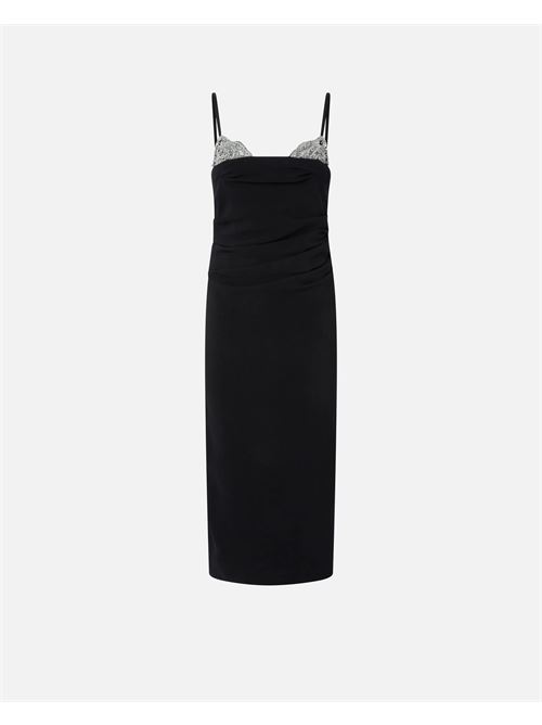 abito midi aderente con ricamo gioiello Pinko | 106637 A31PZ99